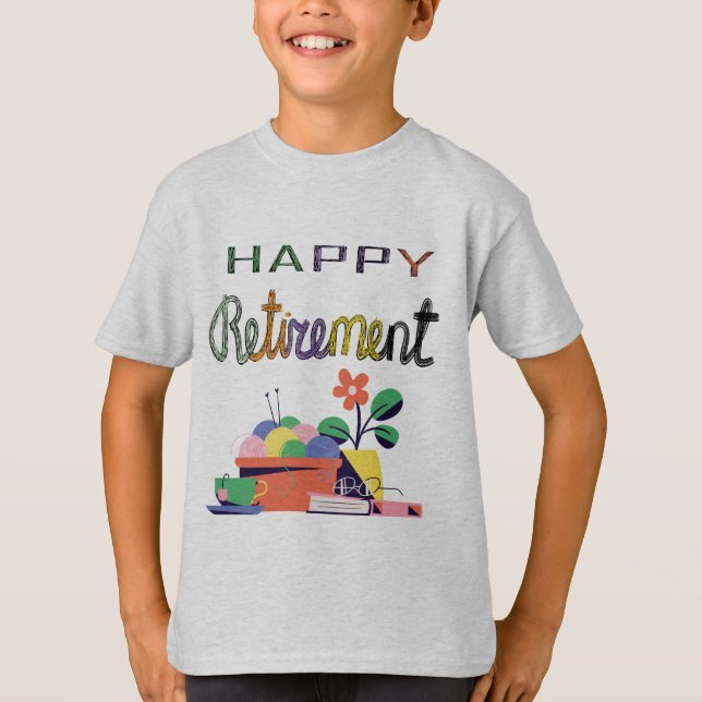 T-shirt Conception des célébrations de retraite (Devant)