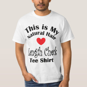 T-shirt Conception des cheveux naturels pour les femmes no