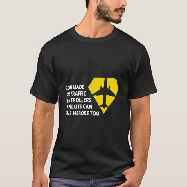 T-shirt Conception des contrôleurs aériens (Devant)