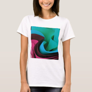 T-shirt Conception des mouvements de flux de rave