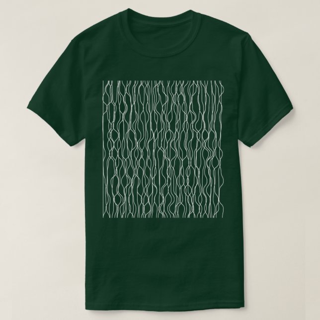 T-shirt conception des ondes (Design devant)