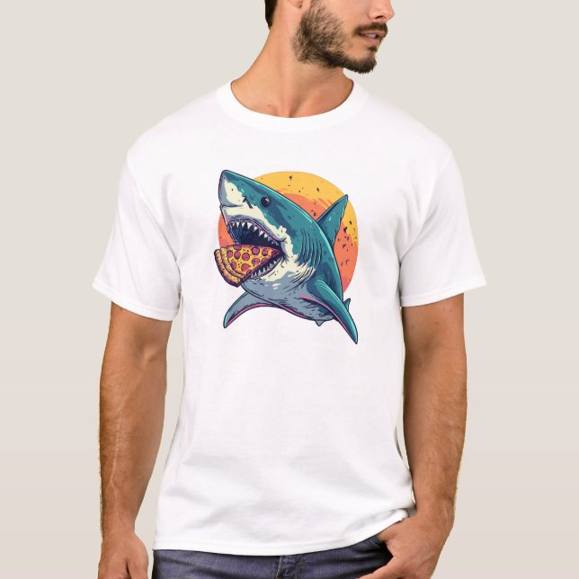 T-shirt conception des requins (Devant)