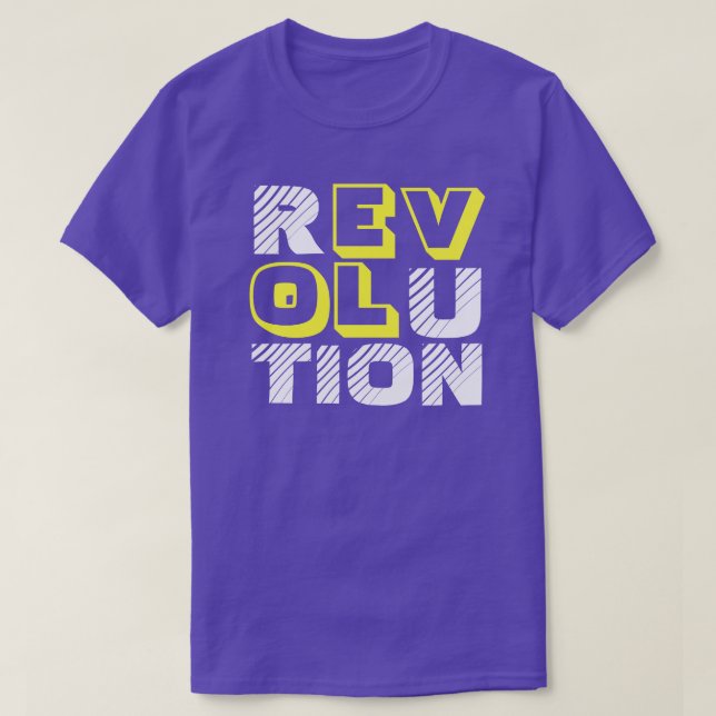 T-SHIRT CONCEPTION DES TEXTES DE RÉVOLUTION D'AMOUR (Design devant)