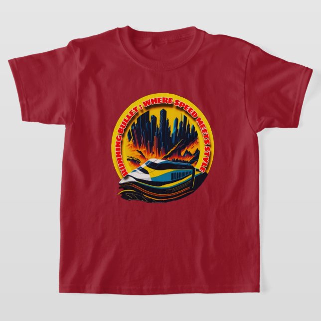 T-shirt Conception des trains à grande vitesse : Efficace  (Poser)