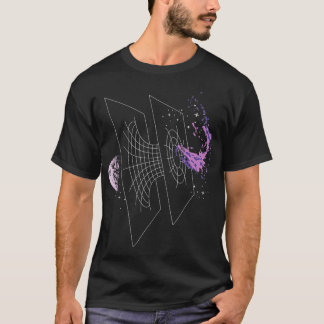 T-shirt Conception des trous de ver de la planète Ether