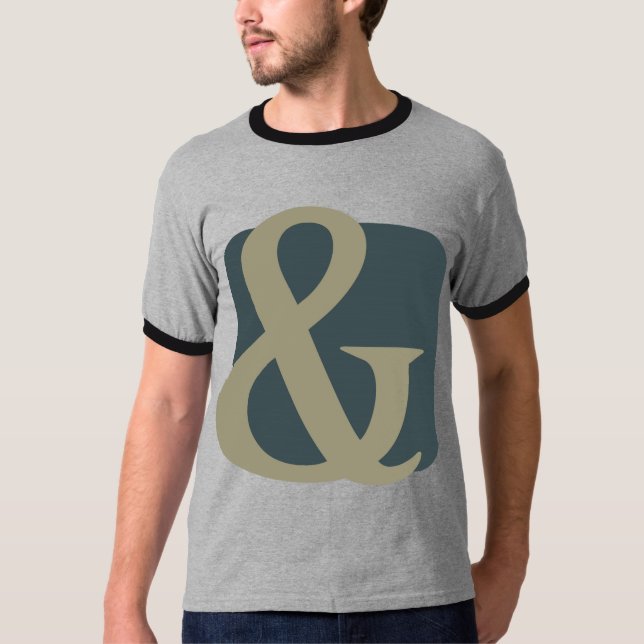 T-shirt Conception d'esperluète (Devant)