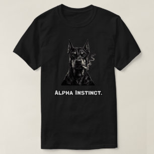 T-shirt Conception d'esprit de dominance instinct Alpha Le