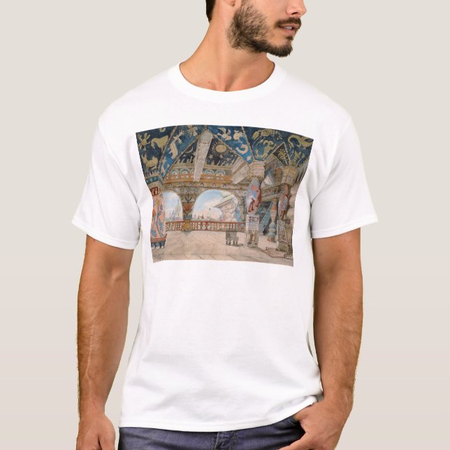 T-shirt Conception d'étape pour l'opéra de Nikolai (Devant)