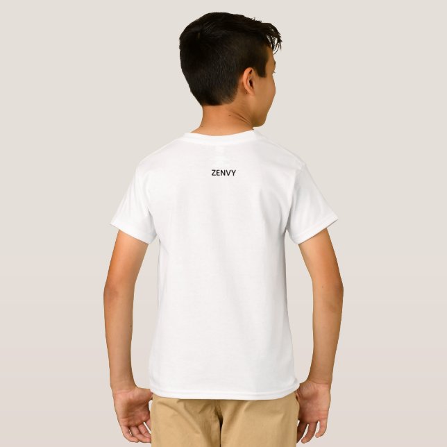 T-shirt Conception d'été moderne colorée (Dos entier)