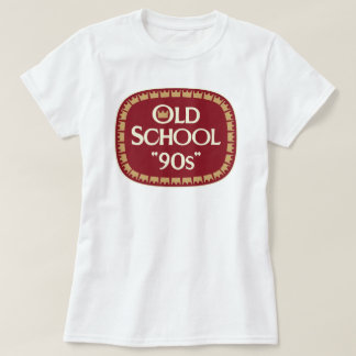 T-shirt Conception d'étiquette de malt liquor Old School 9
