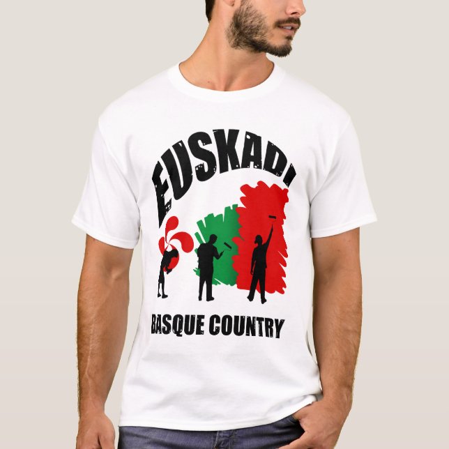 T-shirt conception d'euskadi (Devant)