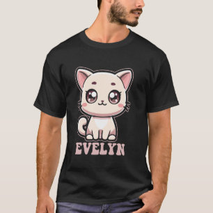 T-shirt Conception d'Evelyn de Kitty Chat Mignon pour les