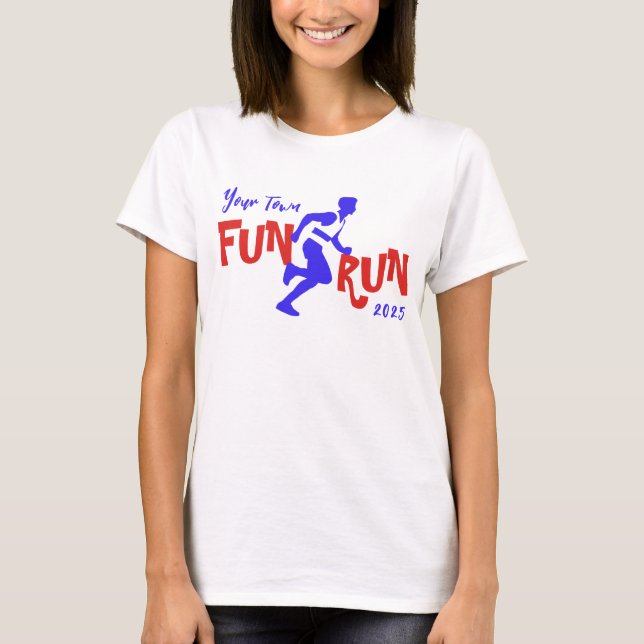 T-shirt Conception d'exécution amusante (Devant)