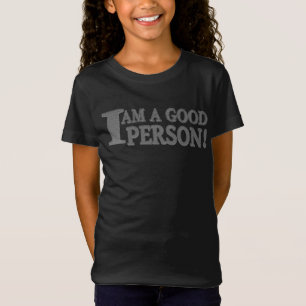 T-Shirt Conception d'expression mignonne "BONNE PERSONNE"