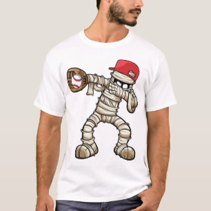 T-shirt Conception d'Halloween pour les amateurs de baseba