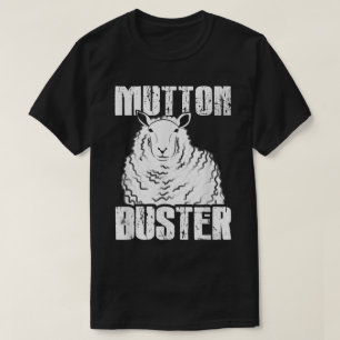 T-shirt Conception d'humour de rodéo de mouton de Buster d