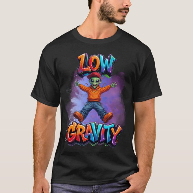 T-shirt Conception d'humour spatial extraterrestre drôle à (Devant)