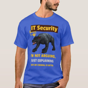 T-shirt Conception d'humour technologique expliquant la sé