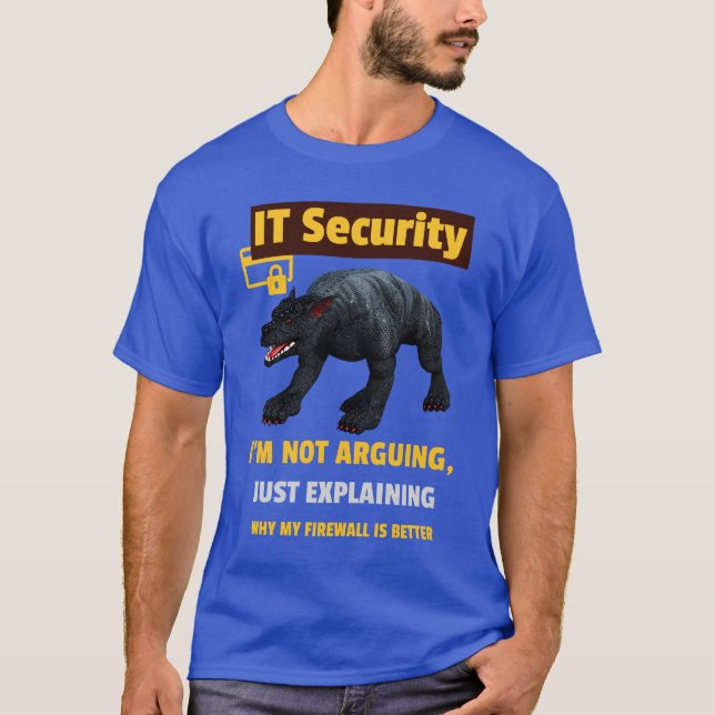 T-shirt Conception d'humour technologique expliquant la sé (Devant)