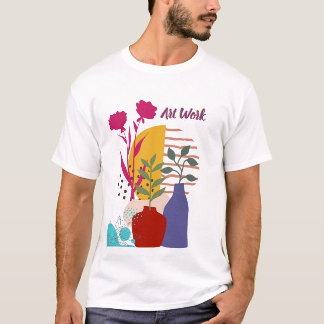 T-shirt Conception d'œuvre d'art (Devant)
