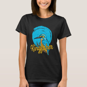 T-shirt Conception d'oiseau martin-pêcheur