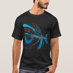T-shirt Conception d'ondes sonores vibrantes inspirée par