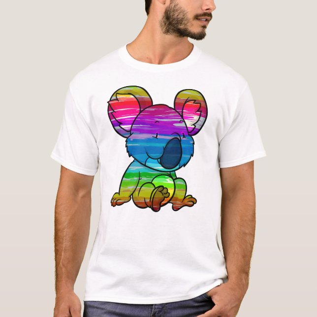 T-shirt Conception d'ours de koala (Devant)