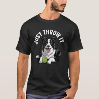 T-shirt Conception drôle de Border Collie pour hommes femm