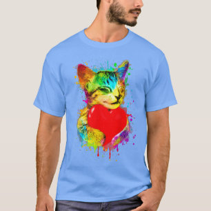 T-shirt Conception drôle de chat