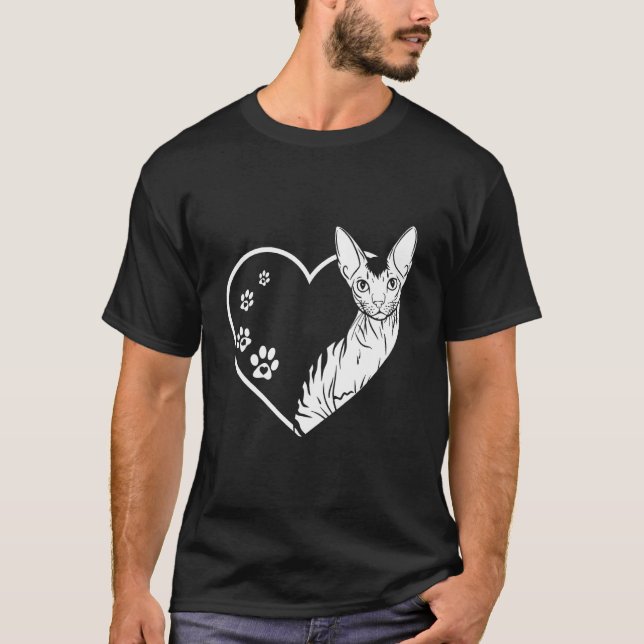 T-shirt Conception drôle de chat pixie Devon Rex pour les  (Devant)
