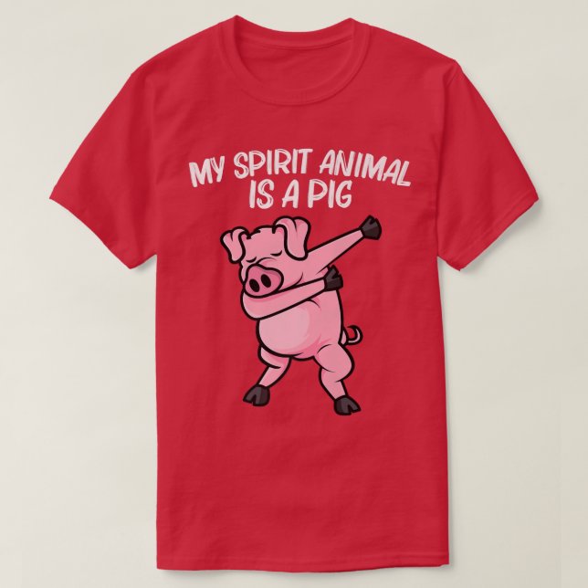 T-shirt Conception Drôle De Cochon Pour Hommes Femme Pigle (Design devant)