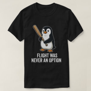 T-shirt Conception drôle de manchot oiseau incapable de vo