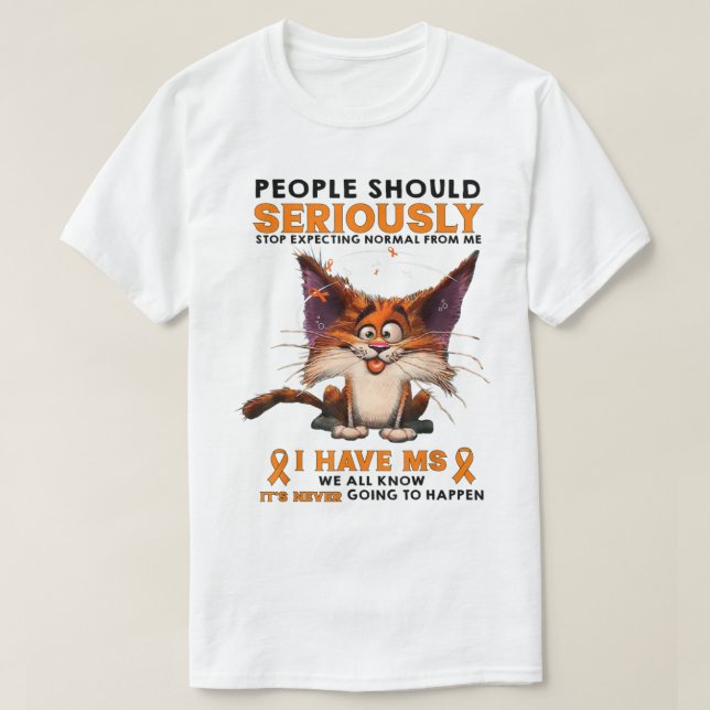 T-shirt Conception drôle de sensibilisation à la SEP pour  (Design devant)