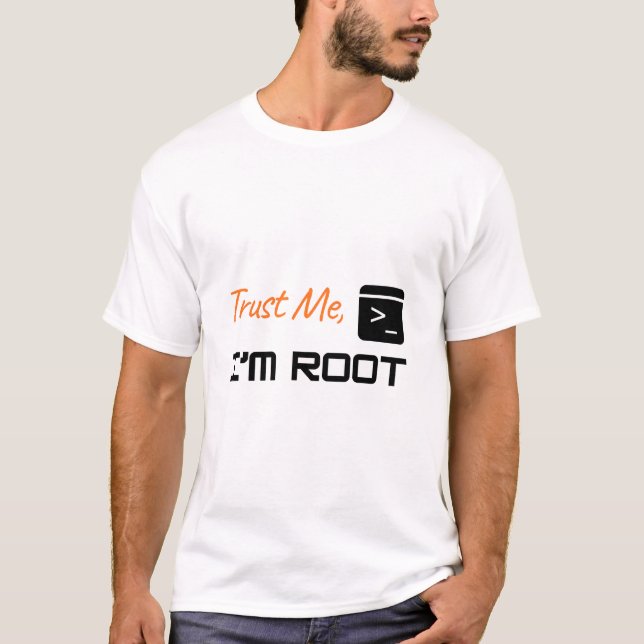 T-shirt Conception drôle de sysadmin Linux Hacker Tech     (Devant)