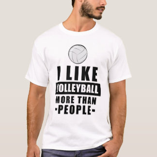 T-shirt Conception drôle de volleyball