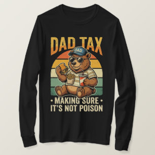 T-shirt Conception drôle d'impôt papa ours humour père