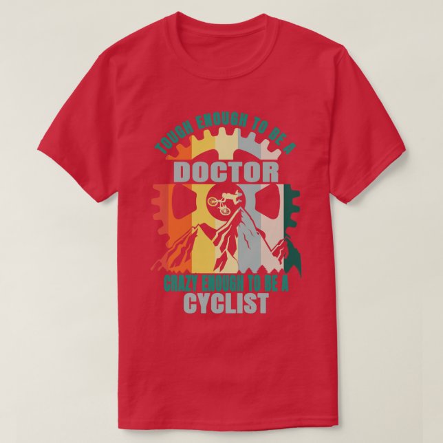 T-shirt Conception du Biker Docteur (Design devant)