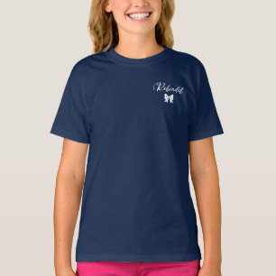 T-shirt Conception du camp Robindel Bow