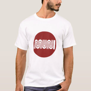 T-shirt Conception du cercle de San Francisco Muni - t-shi