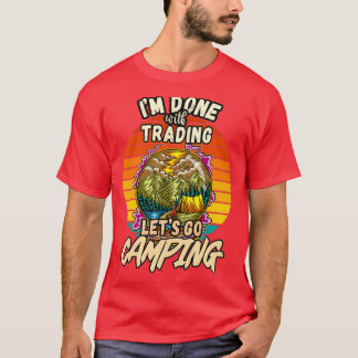 T-SHIRT CONCEPTION DU COMMERCE ET DU CAMPING VINTAGE CLASS