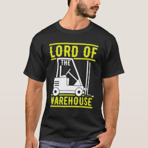 T-shirt Conception du conducteur de chariot élévateur