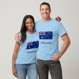 T-shirt Conception du drapeau australien