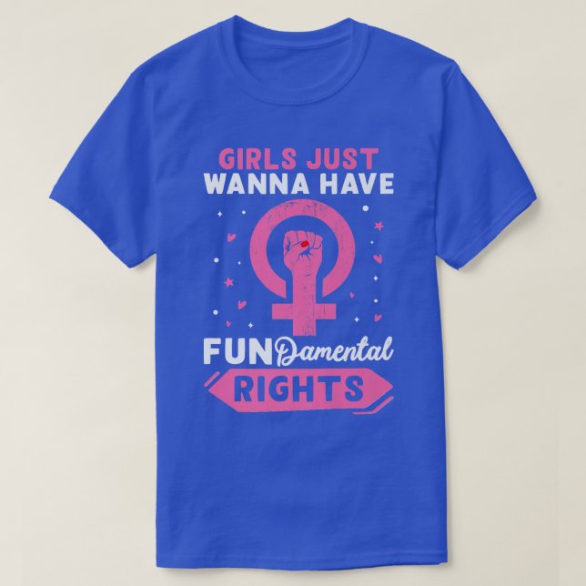 T-shirt Conception du féminisme pour les militantes de la  (Design devant)