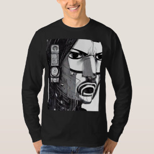 T-shirt Conception du Geek informatique Cyberpunk Hacker_1