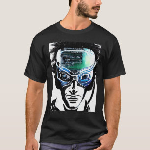 T-shirt Conception du Geek informatique Cyberpunk Hacker_8