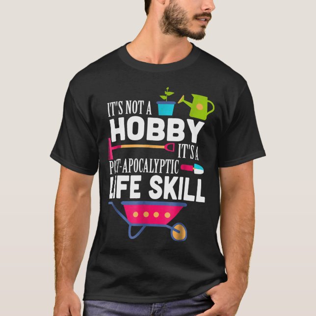 T-shirt Conception du jardin (Devant)