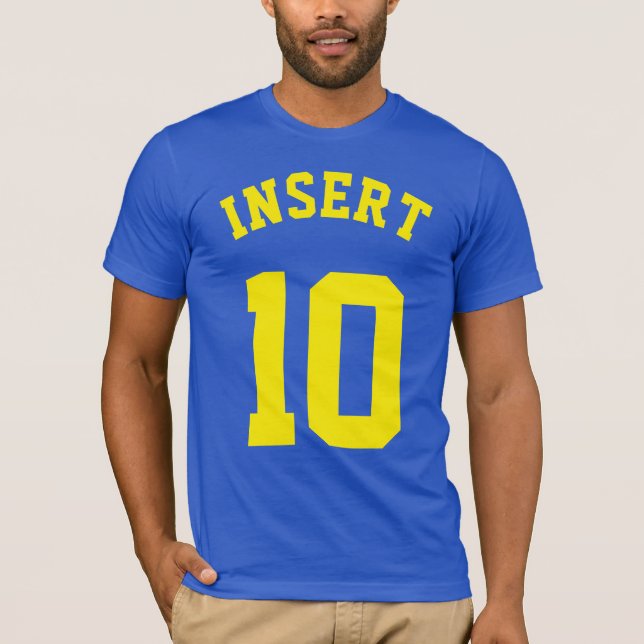 T-shirt Conception du Jersey de sports des adultes | de (Devant)