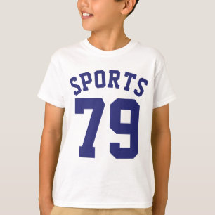 T-shirt Conception du Jersey de sports des enfants   de