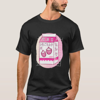 T-shirt Conception du lait fraise
