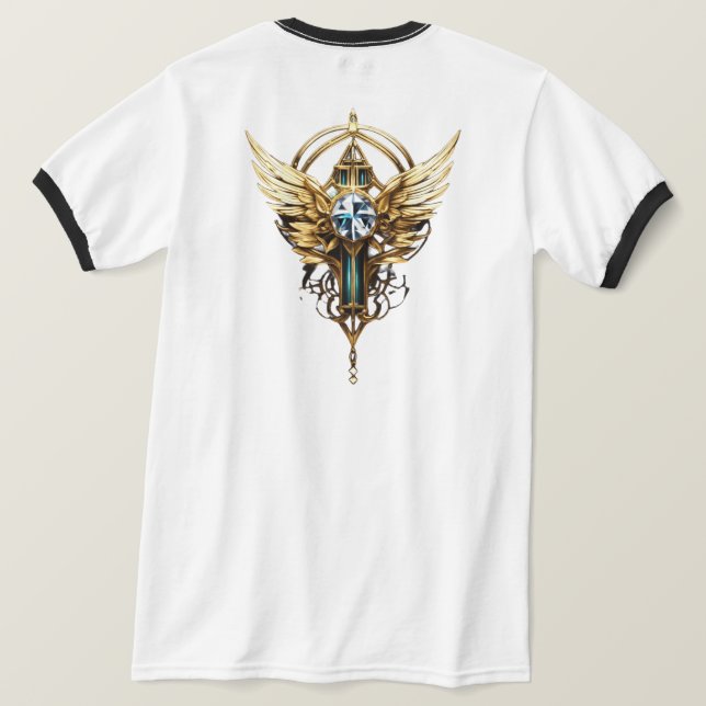 T-shirt Conception du logo de Majestic Eagle (Design dos)